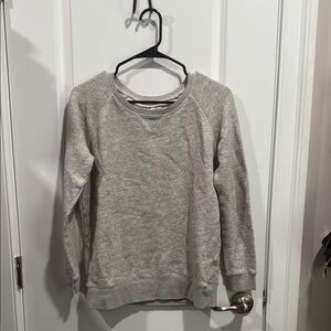 Madewell Gray Crew Neck Sweater